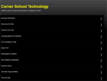 Tablet Screenshot of cornerschooltechnology.blogspot.com