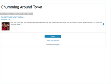 Tablet Screenshot of chummingaround.blogspot.com