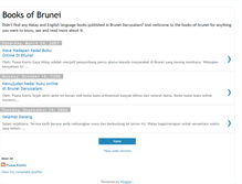 Tablet Screenshot of books-of-brunei.blogspot.com