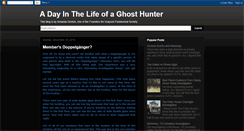 Desktop Screenshot of graysonparanormalfounder.blogspot.com