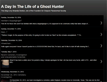 Tablet Screenshot of graysonparanormalfounder.blogspot.com