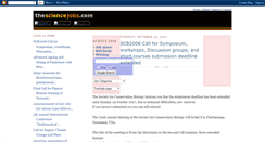 Desktop Screenshot of bioeventslist.blogspot.com