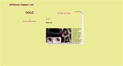 Desktop Screenshot of dollzhouse.blogspot.com