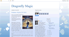 Desktop Screenshot of dragonflymagic.blogspot.com