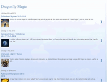 Tablet Screenshot of dragonflymagic.blogspot.com