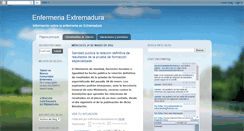 Desktop Screenshot of enfermeriaextremadura.blogspot.com