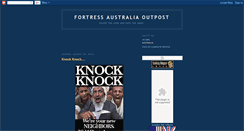 Desktop Screenshot of fortressaustralia.blogspot.com