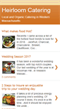Mobile Screenshot of heirloomcatering.blogspot.com