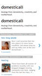 Mobile Screenshot of domesticali.blogspot.com
