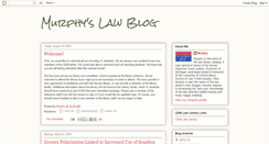 Desktop Screenshot of murphyslawlibraryblog.blogspot.com