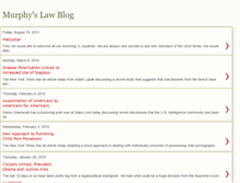 Tablet Screenshot of murphyslawlibraryblog.blogspot.com
