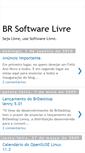 Mobile Screenshot of brsoftwarelivre.blogspot.com