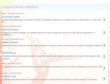 Tablet Screenshot of comunicacionempirica.blogspot.com