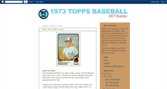 Desktop Screenshot of 1973topps.blogspot.com
