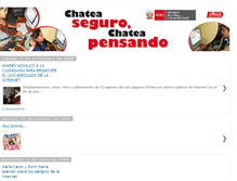 Tablet Screenshot of chatseguro.blogspot.com