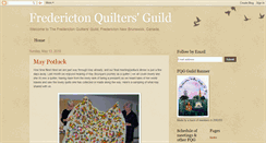 Desktop Screenshot of frederictonquiltersguild.blogspot.com