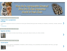 Tablet Screenshot of agrupacionangustias.blogspot.com