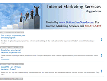 Tablet Screenshot of internet-marketing-services-online.blogspot.com