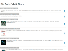Tablet Screenshot of gutefabrik-news.blogspot.com