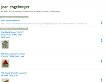 Tablet Screenshot of joanengelmeyer.blogspot.com