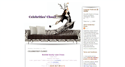 Desktop Screenshot of celebritiescloset.blogspot.com