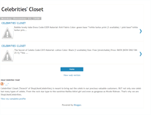Tablet Screenshot of celebritiescloset.blogspot.com
