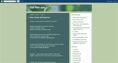 Desktop Screenshot of funwithashi.blogspot.com
