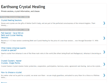 Tablet Screenshot of earthsongcrystalhealing.blogspot.com