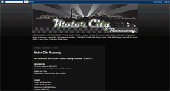 Desktop Screenshot of motorcityraceway.blogspot.com