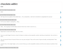 Tablet Screenshot of choco-addict.blogspot.com