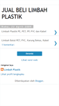 Mobile Screenshot of jualbelilimbahplastik.blogspot.com