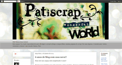 Desktop Screenshot of patiscrap.blogspot.com