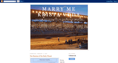 Desktop Screenshot of marrymekristavoda.blogspot.com