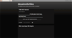 Desktop Screenshot of desairesfertiles.blogspot.com