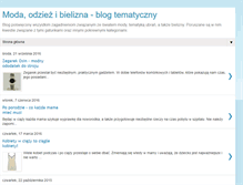 Tablet Screenshot of modaibielizna.blogspot.com