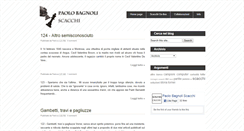 Desktop Screenshot of paolobagnoli.blogspot.com