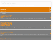 Tablet Screenshot of cuadernodesirio.blogspot.com