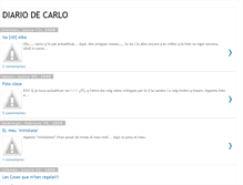 Tablet Screenshot of diariodecarlo.blogspot.com