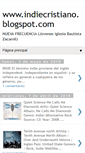 Mobile Screenshot of indiecristiano.blogspot.com