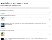 Tablet Screenshot of indiecristiano.blogspot.com