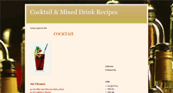 Desktop Screenshot of cocktail-info.blogspot.com