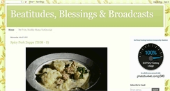 Desktop Screenshot of beatitudesblessingsbroadcasts.blogspot.com