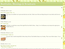 Tablet Screenshot of beatitudesblessingsbroadcasts.blogspot.com
