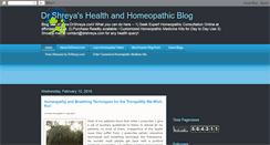 Desktop Screenshot of drshreya.blogspot.com