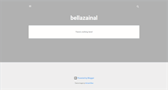 Desktop Screenshot of bellazainal.blogspot.com