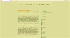 Desktop Screenshot of businesslawfall09.blogspot.com