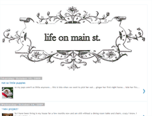 Tablet Screenshot of life-on-main-st.blogspot.com