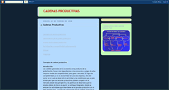 Desktop Screenshot of lascadenasproductivas-lasconstantes.blogspot.com