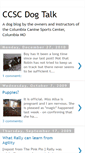Mobile Screenshot of ccscdogtalk.blogspot.com