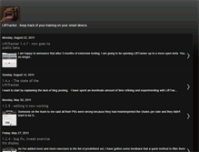 Tablet Screenshot of lifttracker.blogspot.com
